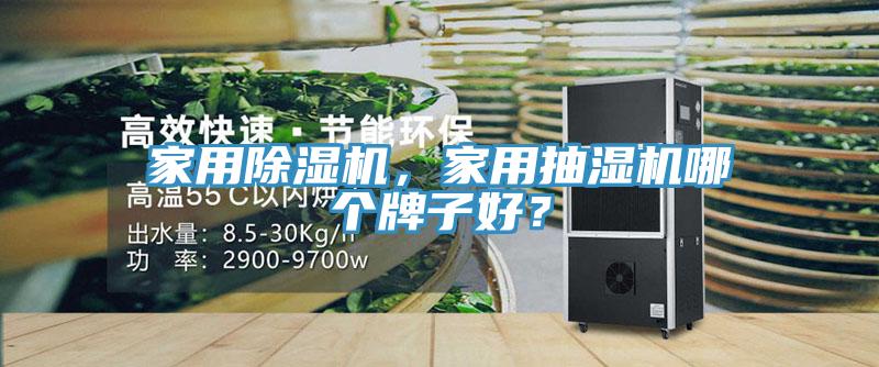 家用除濕機，家用抽濕機哪個牌子好？