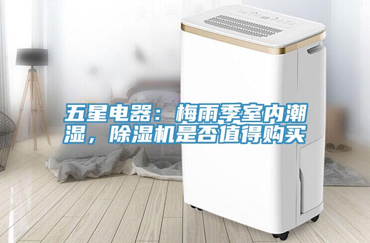 五星電器：梅雨季室內潮濕，除濕機是否值得購買