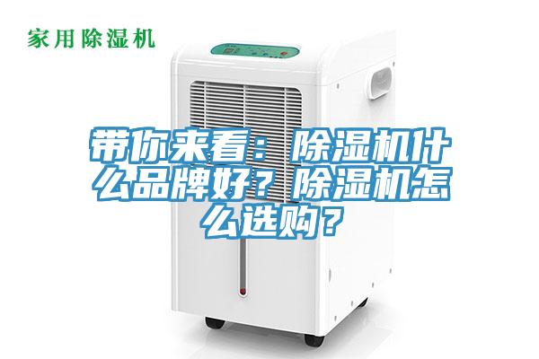 帶你來看：除濕機什么品牌好？除濕機怎么選購？