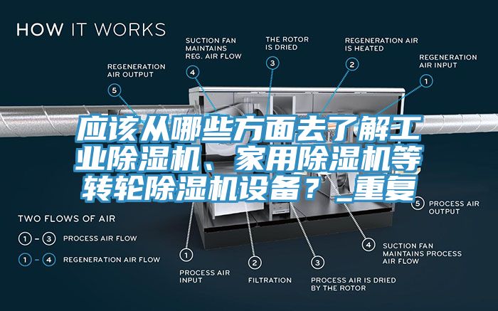 應(yīng)該從哪些方面去了解工業(yè)除濕機(jī)、家用除濕機(jī)等轉(zhuǎn)輪除濕機(jī)設(shè)備？_重復(fù)