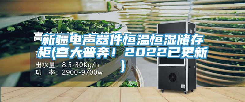 新疆電聲器件恒溫恒濕儲存柜(喜大普奔！2022已更新)