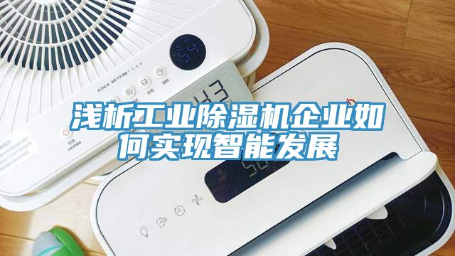 淺析工業除濕機企業如何實現智能發展